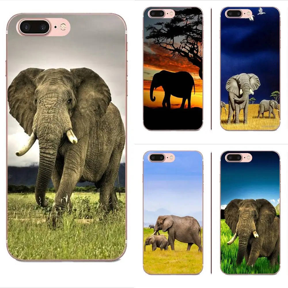 Cute Indian Elephant Transparent Cover Case For Xiaomi Redmi Note 2 3 3S 4 4A 4X 5 5A 6 6A Pro Plus | Мобильные телефоны и
