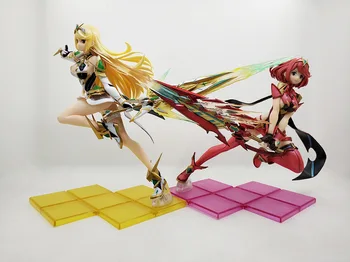 

27cm Anime Sexy Xenoblade 2 Chronicles Game Fate Over Pyra Fighting PVC Action Figure Toy Doll Gift
