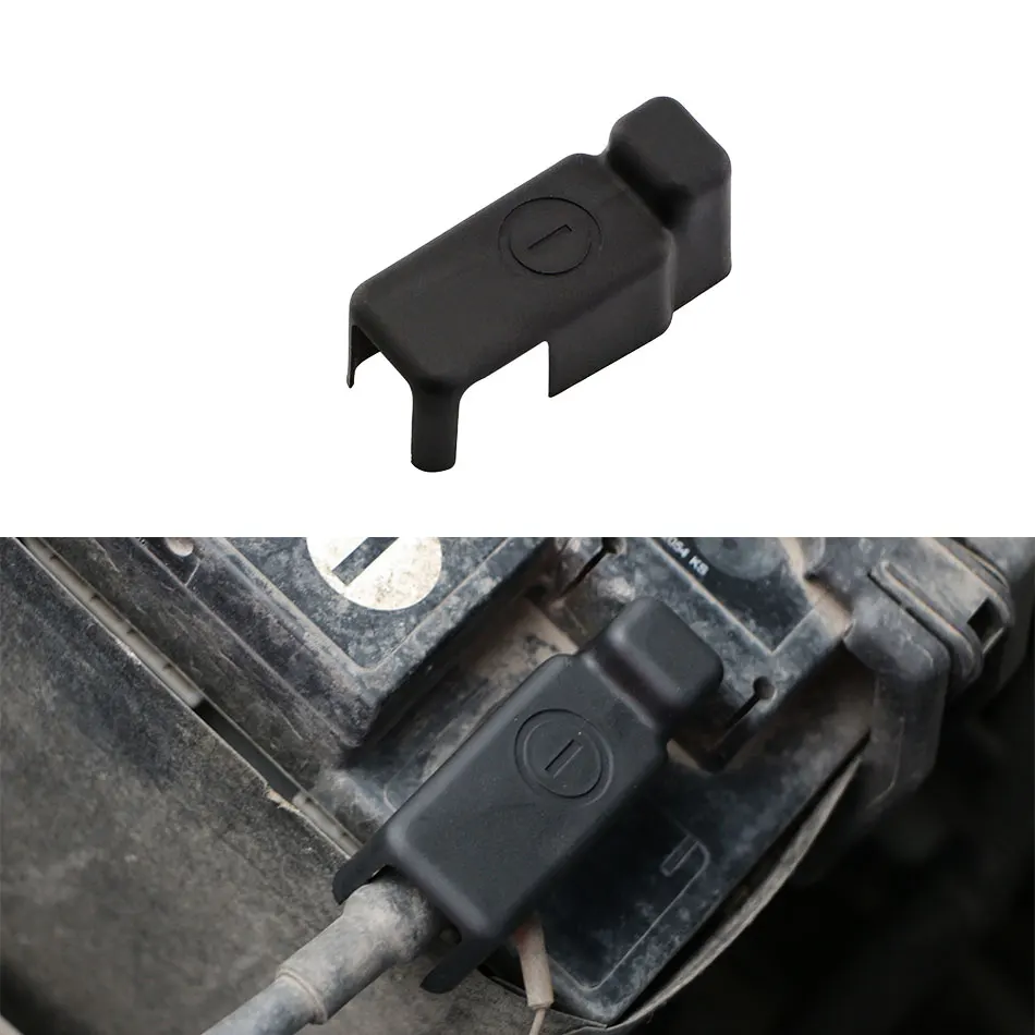 Jameo Auto Car Battery Negative Protection Waterproof Cover Frame Clip Case for Volkswagen VW Polo Jetta Skoda Fabia Rapid | Автомобили и