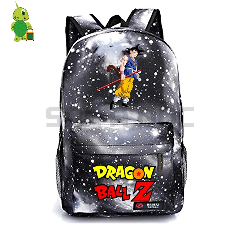 16 Mochila Dragon Ball Z рюкзак Goku Super Saiyan для мальчиков и девочек рюкзак для подростков школьные сумки галактика Звездная ночь дорожная сумка - Цвет: 16
