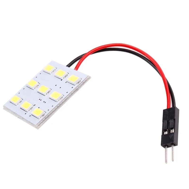 1 шт Автомобильные светодиодные панели крыша светильник 5630 9SMD 12V светильник доска Высокая мощность светильник отсек светильник чтения светильник багажник светильник для автоматическое изменение светильник