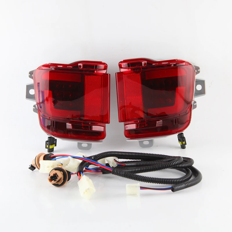 

Фары заднего бампера для Toyota Land Cruiser 200 LC200 2016-2020, светодиодные стоп-сигналы для автомобилей, противотуманные фары, отражатели для Lada Vesta, Тормозные сигналы