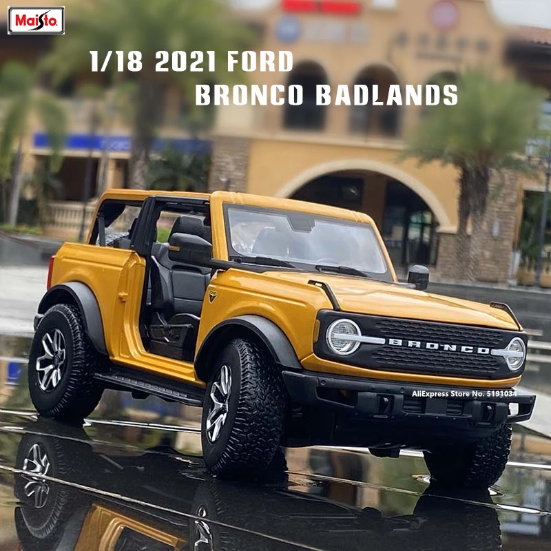 MAISTO  1:18 2021 FORD BRONCO