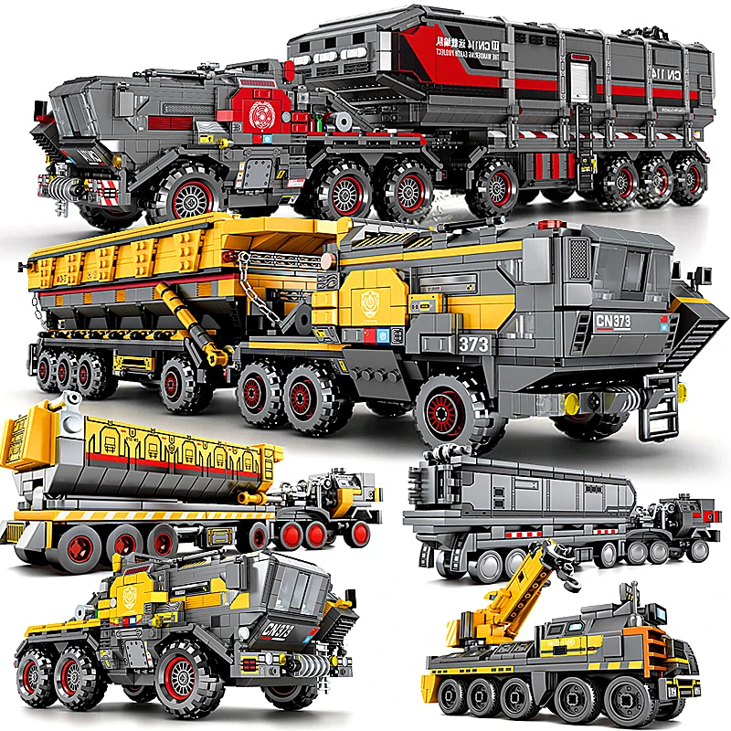 Technic город Перевозчик грузовик блуждающая земля автомобиль астронавт строительные блоки наборы кирпич город совместим для