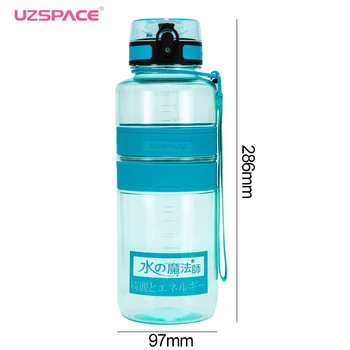 

Plastic Bottles Sport Water Bottle Care Portable Outdoor Sports Travel Hiking Drink Kettle Eco-friendly Tritan QZL024