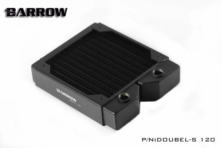 Barrow Doubel-S120 double-s eries 120 мм Высокая плотность двухволновой медный кулер для 12 см вентиляторов, гаджет радиатор