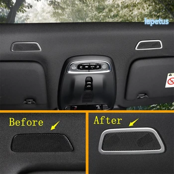 

Lapetus Upper Roof Stereo Speaker Audio Loudspeaker Sound Decoration Frame Cover Trim 2 Pcs Fit For Volvo XC60 2018 2019 2020