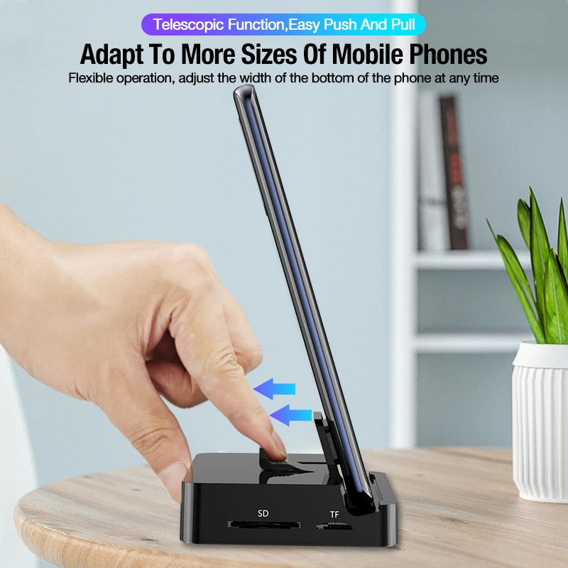 Coolreall Тип C док-станция для подзарядки телефона держатель USB-C к HDMI док-станция адаптер питания для samsung S10 S9 Dex станция huawei P30 P20 Pro
