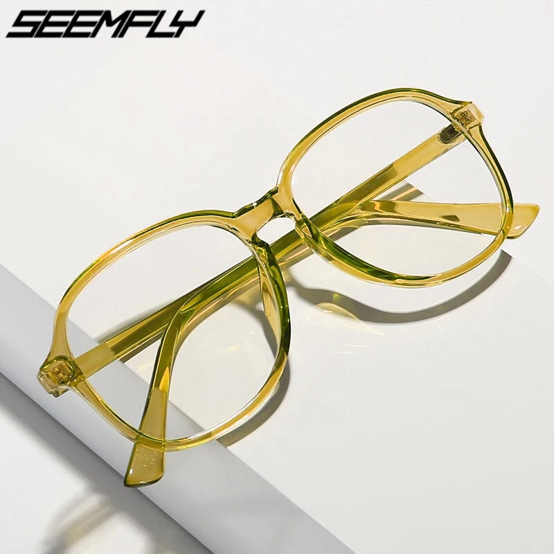 Очки Seemfly для близорукости прозрачные пластиковая оправа очков диоптриями 0-0 5-1-1