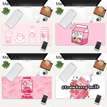 

Quality Cute Japanese Strawberry Milk Laptop Gaming Mice Mousepad Gaming Mouse Pad Large Deak Mat 700x300mm for overwatch/cs go