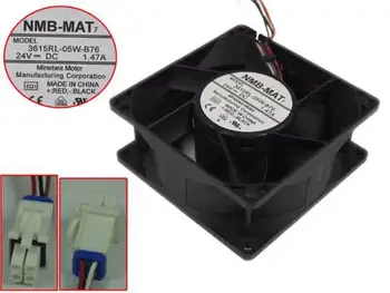 

NMB-MAT 3615RL-05W-B76 EQ1 DC 24V 1.47A 90x90x38mm 4-wire Server Cooling Fan