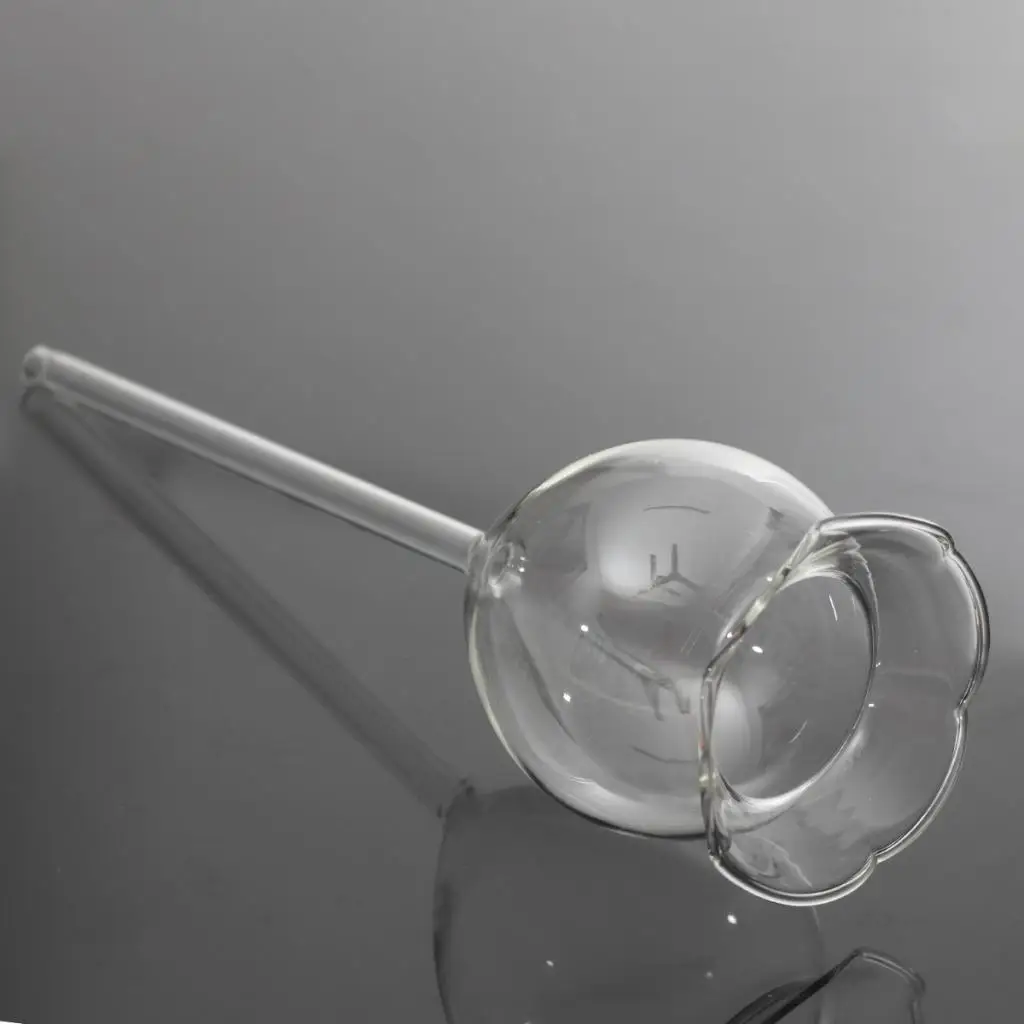 2pcs Self Watering Globe Plant Water Bulb Hand Blown Clear Glass Ball Automatic Waterer Automatic Watering Globes PVC Bulbs Ball