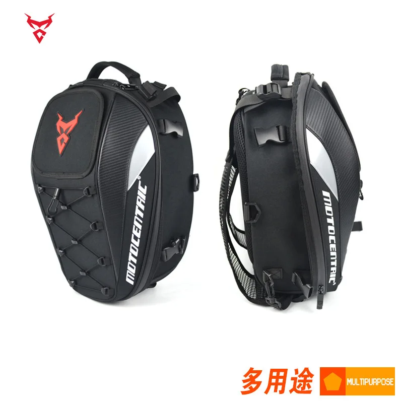 

Motocentric Motorcycle Helmet Bag whoo zuo bao Backpack Knight Large-Volume che wei bao