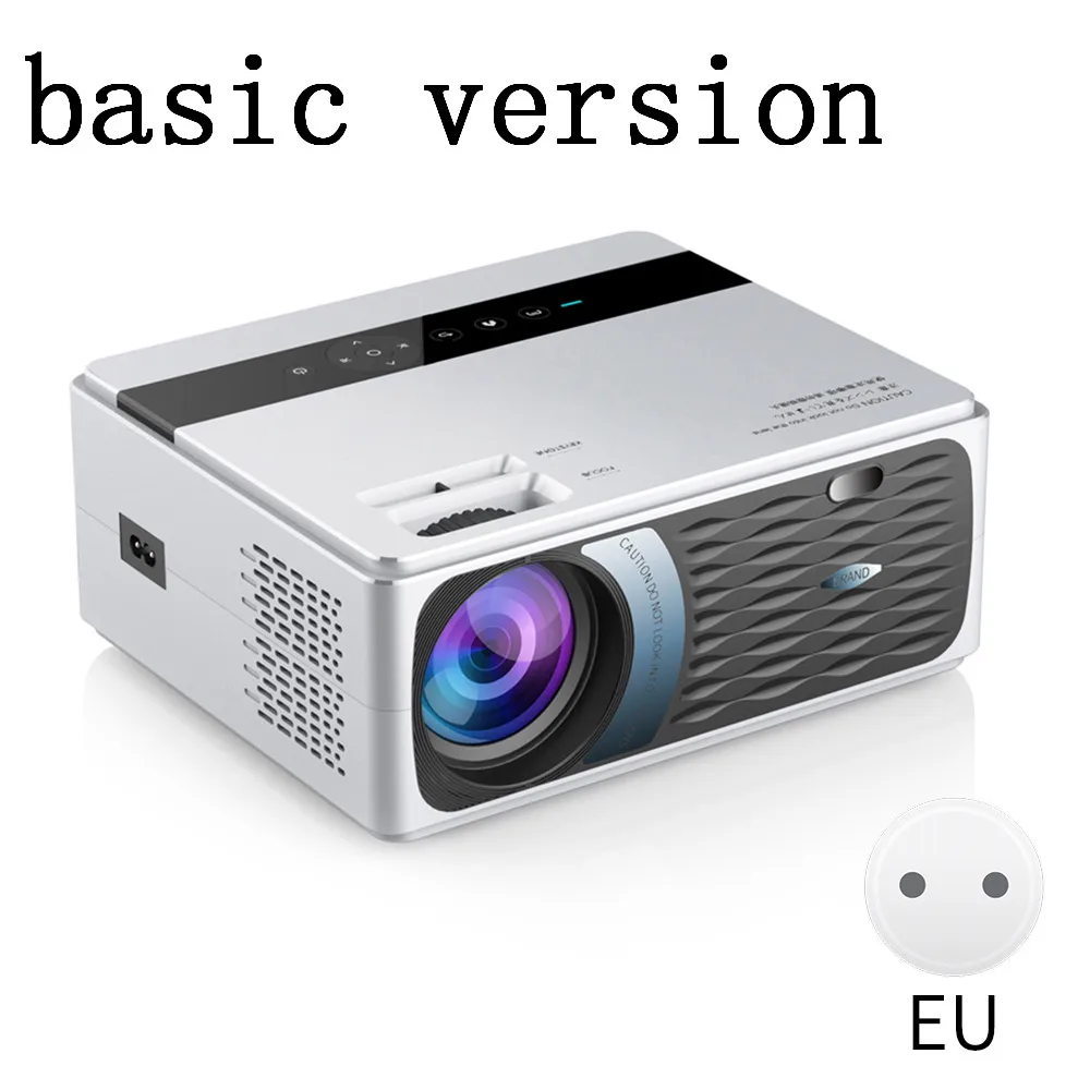 basic version eu UNIC CP600 1280x720P HD проектор HDMI basic/wifi Bluetooth lcd домашний кинотеатр кинопроектор для Android Proyector - Цвет: basic version eu