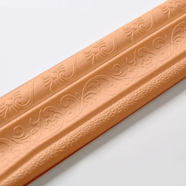 Waist Skirting Line Self Adhered Stereo Wall Sticking 3D Foam Edge Banding Frame Waterproof Anti-collision Background Wall