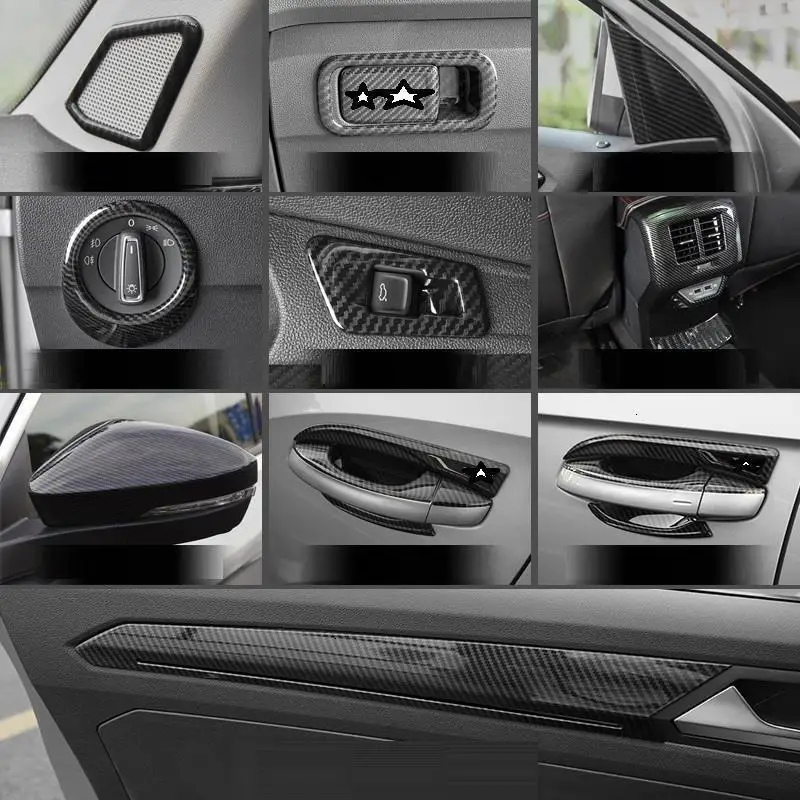 Автомобильная декоративная автоматическая система управления шестеренками, интерьерные высококачественные детали, аксессуары для модификации, отделка 18 19 для Volkswagen T-ROC