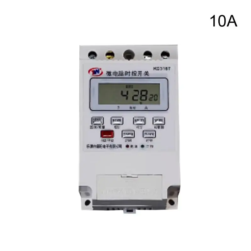 1 шт. KG316T цифровой таймер AC220V30A автоматический контроллер времени бытовая техника - Цвет: W-1