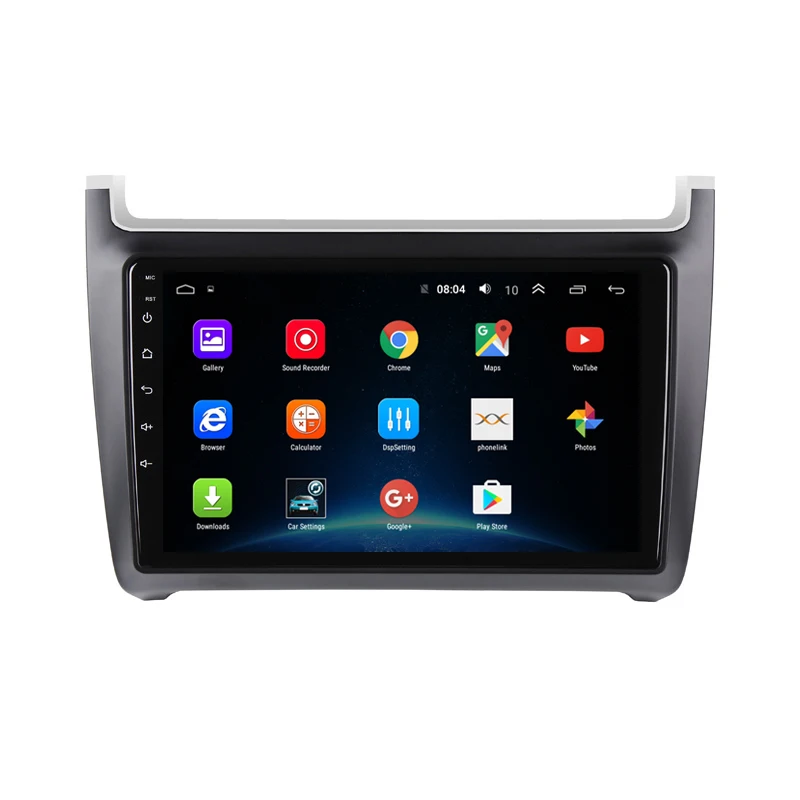 Discount 10.1" 2G RAM 32G ROM Android Car DVD Video Player GPS For vw polo 2011 2012 2013-2016 audio car radio stereo navigation headunit 3