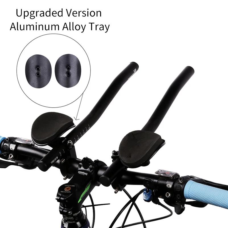 MonkeyJack Bicycle Rest handlebar for Road Bikes Aero Position Clip On Triathlon Bars