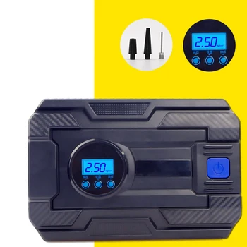

Portable Bike Tire Air Compressor Inflator LCD Digital/Pointer Inflatable Pump
