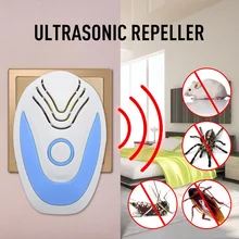 newest Ultrasonic Electronic Pest Repeller Control Rodent Rat Mouse Repeller Anti Mosquito Mouse Repeller US UK EU Plug