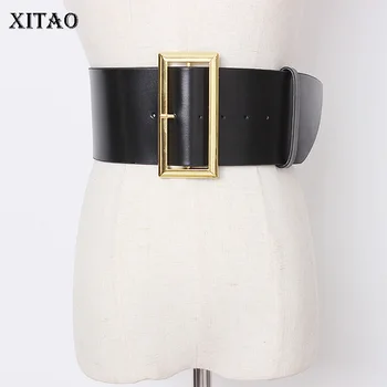 

XITAO Vintage P U Black Belts Women Fashion New 2019 Autumn Elegant Small Fresh Sheath Minority Casual Belts Korea ZLL4415