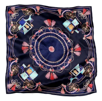 

ELEGANT HANDMADE BRAND 100% crepe satin plain silk Scarf CREC-10289A