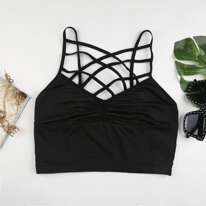 Missomo женское открытое интимное Bralettes однотонное женское нижнее белье однотонные цветные ремни полые спортивные ветровые Классическое нижнее белье