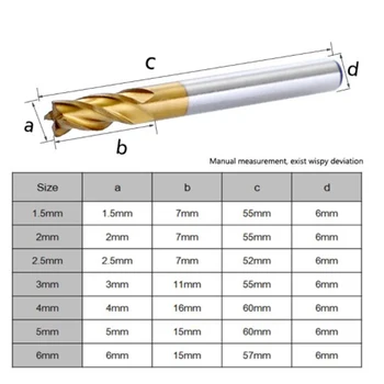 

4 Flutes Router Bits Straight Shank Sleeve Tip Engraving Cutting Slotting