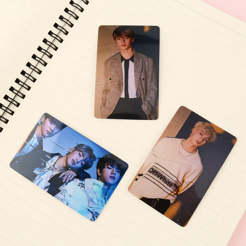 10 шт./компл. Sticky Stray Kids Sticky Lomo карты Новые Модные карты с кристаллами наклейки для фанатов коллекция подарок