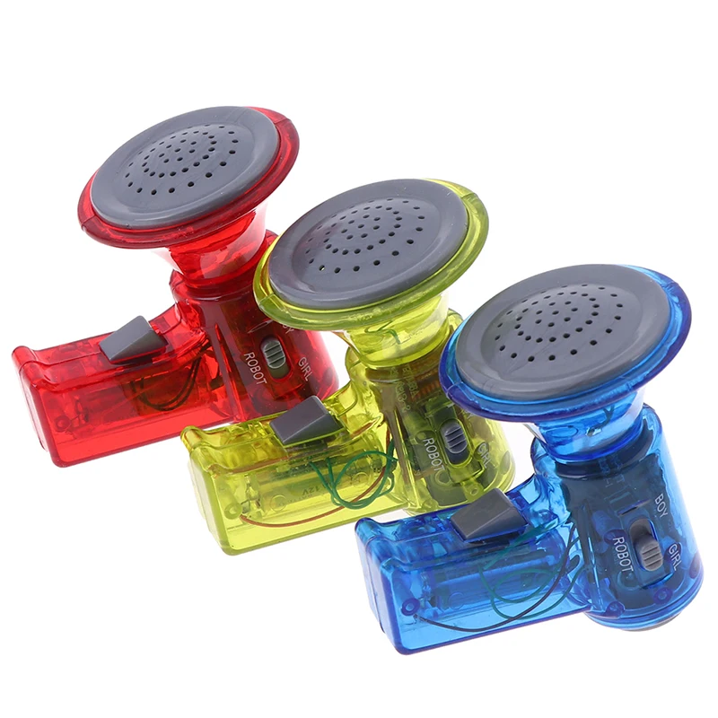 

Funny Multi Voice Changer Amplifier 3 Different Voices Fun Toy Speaker Kids Gift Educational Children Kids Toys Birthday Gift