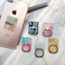360 градусов вращающийся мраморный прозрачный кристалл новое кольцо держатель мобильного телефона для iPhone 11 Pro XS Max X XR 8 7 6 6S Plus 5s Smart