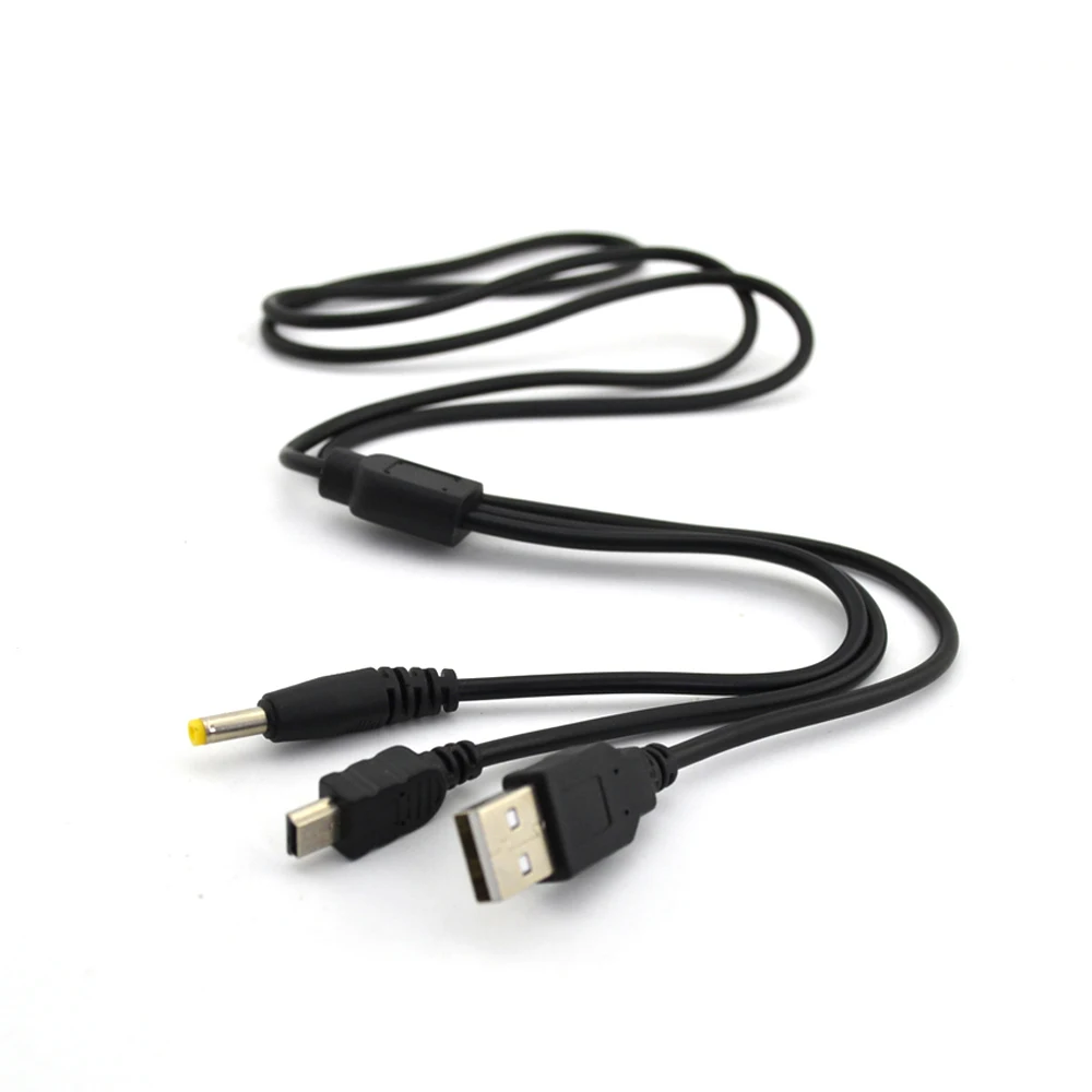 10 шт. 2 в 1 USB 0 передачи данных синхронизации зарядный кабель шнур для sony psp 2000 3000