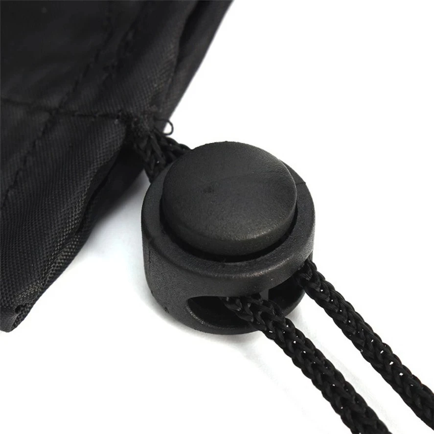 Stackable chair dust cover, storage bag, furniture protection cover, waterproof, black, garden, terrace 2