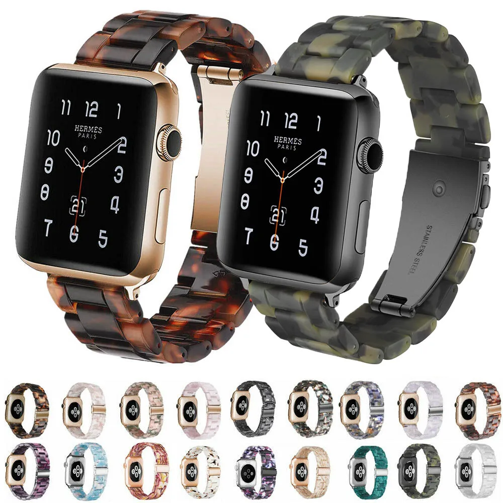 Ремешок сменный резиновый для Apple Watch Series 5/4/3/2/1 42 мм 44 38 40 с леопардовым