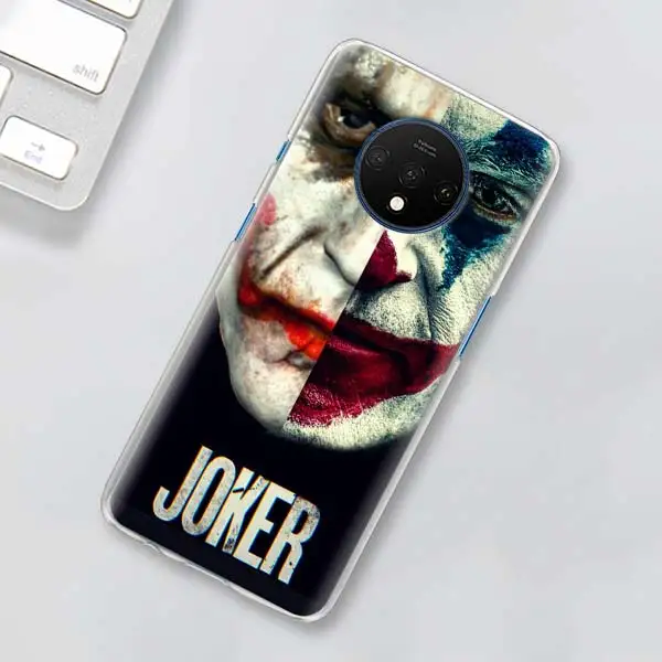 H01 Joker Joaquin Phoenix movie чехол для телефона для Oneplus 7 Pro 7T Pro 5G 6 6T жесткий чехол - Цвет: H01