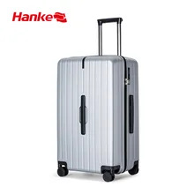 Hanke 2021 новый дизайн багаж для мужчин и женщин Дорожная тележка чехол 26 дюймов 81L большая емкость Спиннер колеса H9839 Hanke 2021 новый дизайн багаж для мужчин и женщин Дорожная тележка чехол 26 дюймов 81L большая емкость Спиннер колеса H9839