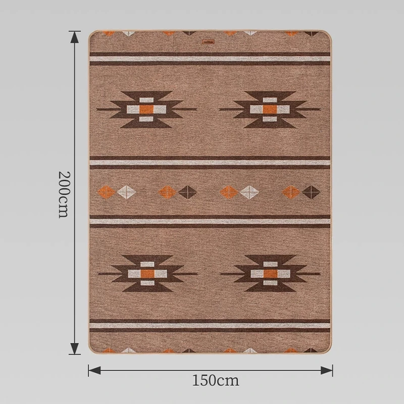 Naturehike Warm Wool Shawl Picnic Blanket Portable Tent Mat Ultralight Indian Wool Blanket Ground Travel Mat Outdoor Camping