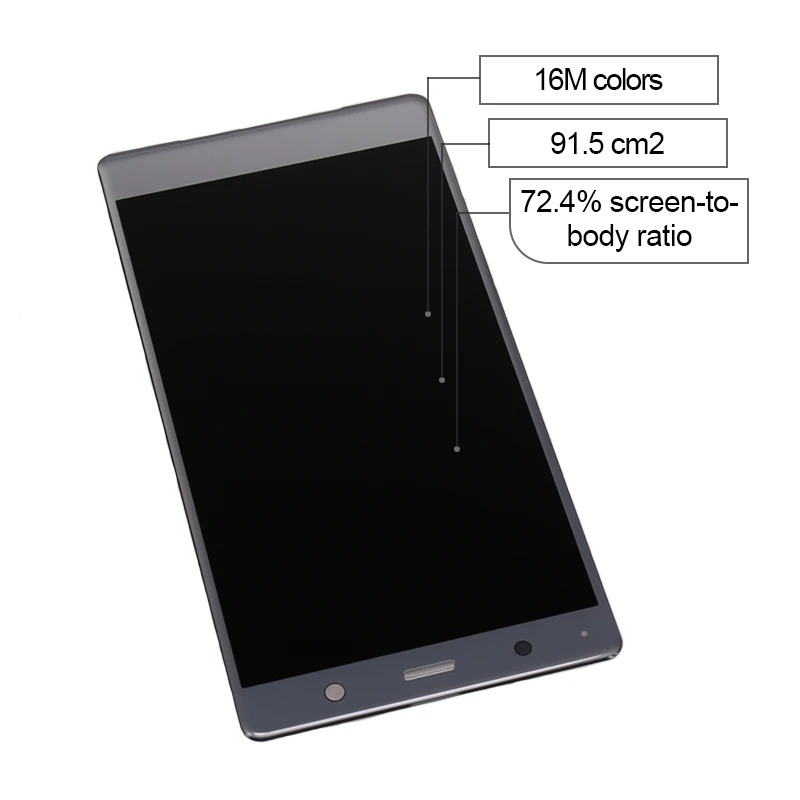 ЖК для Sony для Xperia XZ2 жидкокристаллический экран класса премиум дисплей с сенсорным экраном дигитайзер двойной H8166 ЖК-экран