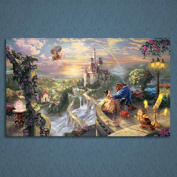 

living room art canvas Thomas painting poster mural oil painting canvas painting posters wall art