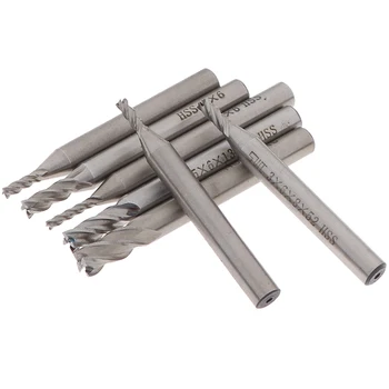 

1PCS Hot New Solid Carbide Straight Shank 4 Flutes Milling Cutter Drill Bit Kit Power Tool