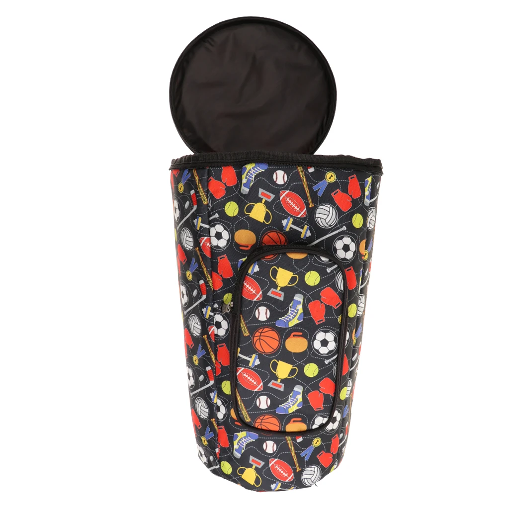 10inch Black Djembe Африканский барабан плеча носить хранения Gig сумка рюкзак - Цвет: 10inch Black