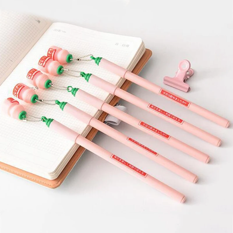 

1 Piece Korean Stationery Cute Milk Bottle Gel Pen School Office Kawaii Supply Gift Creative Novel Handles Supply