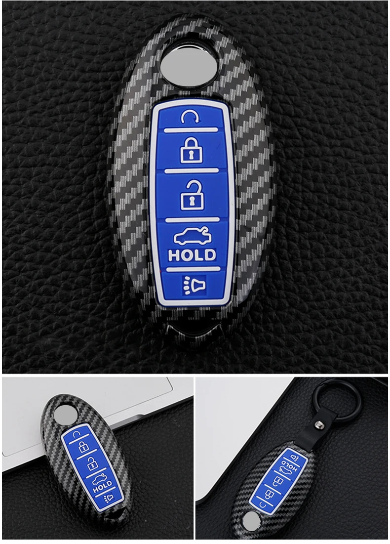 Cover chiave telecomando per Nissan Patrol Y62 Rouge Maxima Altima Sentra Murano 2018 2019 2020 - Hfc118a9e1a2c44ffa70564f74a0608e15