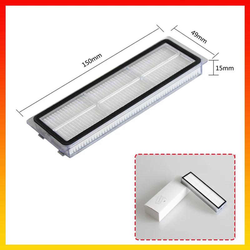 Roller Brush Mop Robot Vacuum Cleaner Parts For Xiaomi Mi Robot Vacuum-Mop Mijia 1C STYTJ01ZHM Dreame F9 Hepa Filter Accessories