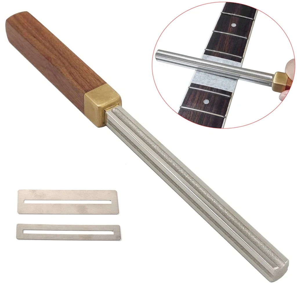Acessório de Ferramenta de Reparo para Traste de Guitarra Ferramenta de Corte e Revestimento de Diamante Retangular - Image 2