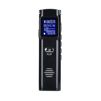 

Digital Voice Recorder Audio Voice Recording Professional Dictaphone Small Portable HD Stereo Noise Reduction MP3 Music Player