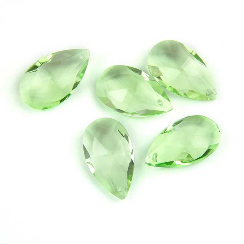 Crystal Chandelier Part 38mm Glass Prism Different Color Decorative Lighted Bead 1 Piece