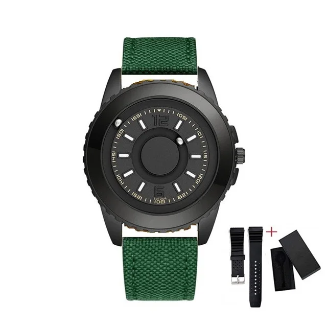 Black Green Canvas