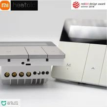 

MIJIA Smart WiFi Thermostat Temperature Controller for Water Electric Floor Gas Boiler Heating Control MI Home APP